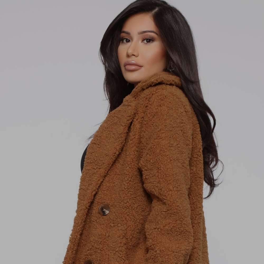Fashion Nova No Chills Coat - Picture 3 of 5